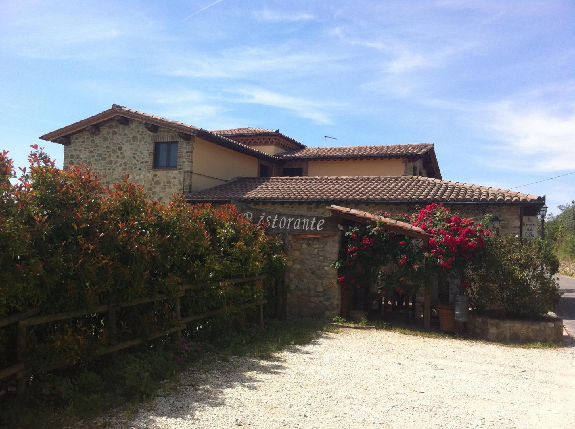 La Locanda Del Colle Panzió Canalicchio Kültér fotó